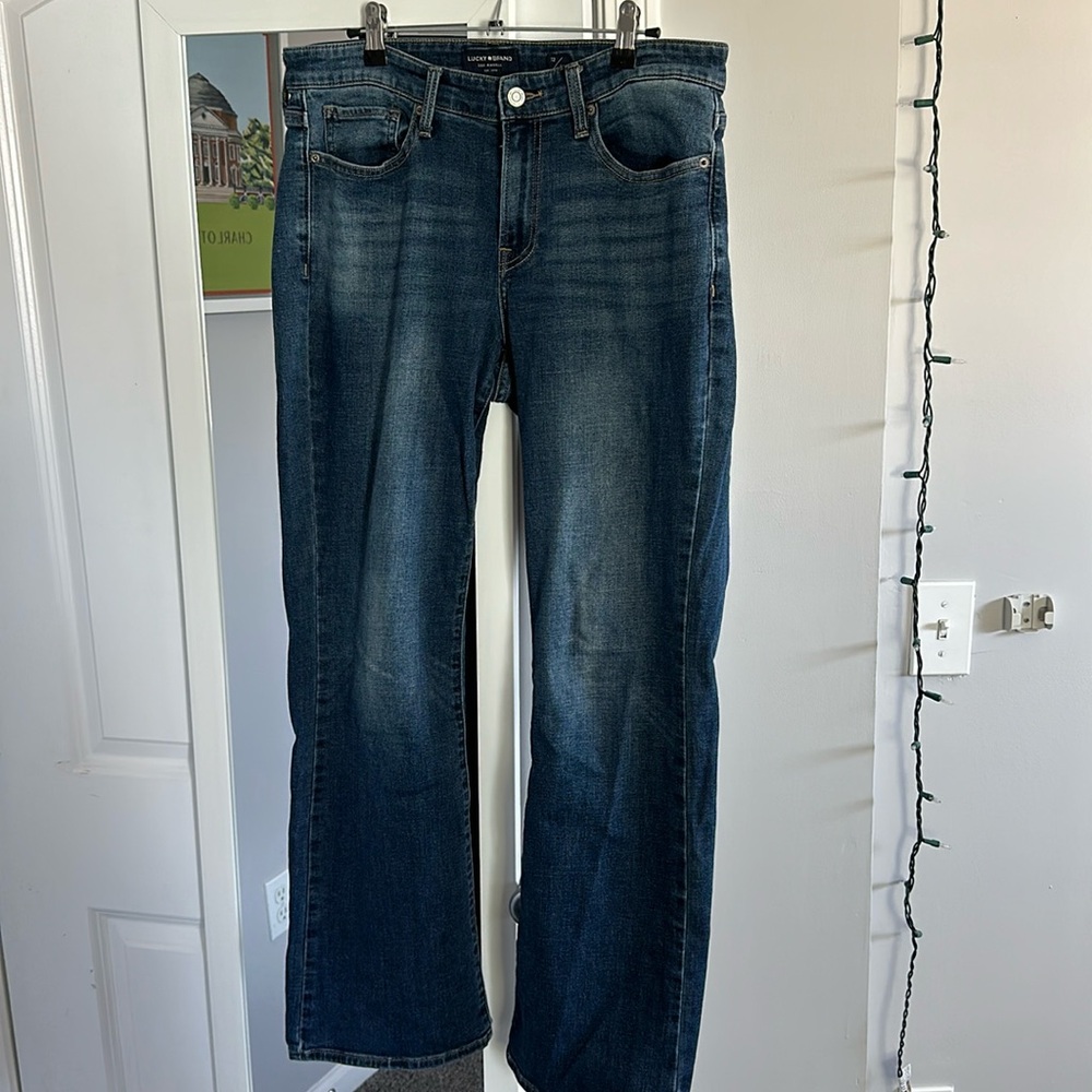 Lucky Brand Mid-Rise Boot Cut Jeans